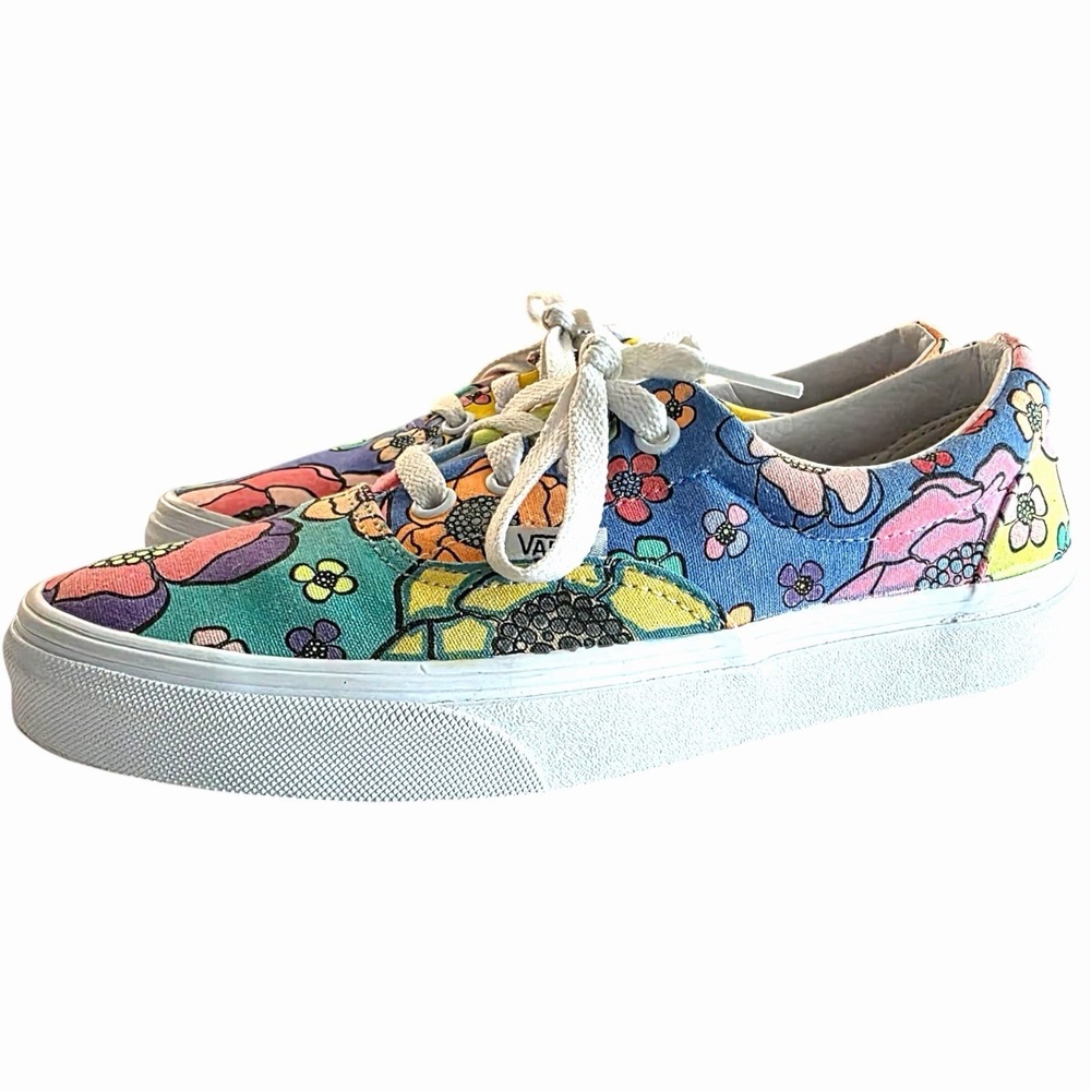 VANS Era Create Ur U Color 508731 Women's 7 Shoes Sneakers Psychedelic Floral